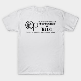 OP Surf Contest and Riots T-Shirt